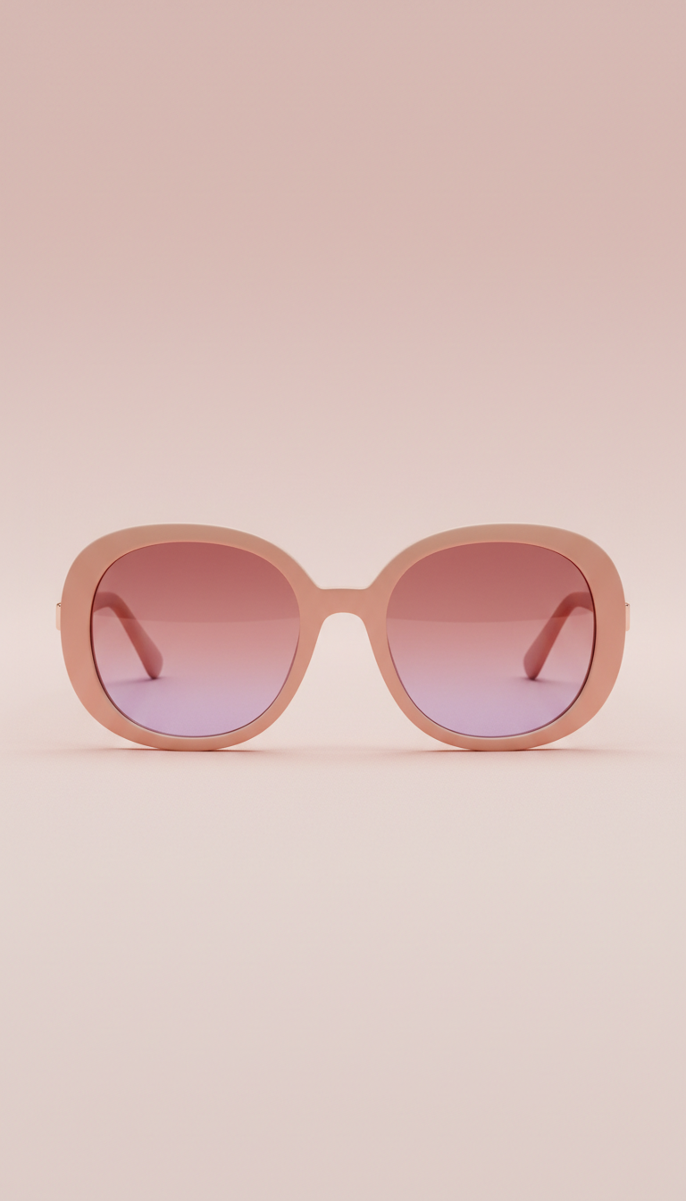 Oversized gradient sunglasses